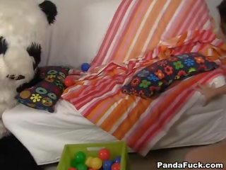 Voluptuous dancing turned to orgy with Panda