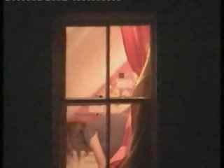 元気な モデル キャッチ ヌード で 彼女の 部屋 バイ a 窓 のぞき見をする人