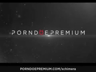 Xchimera - katy rosa lleva calcetas en first-rate fetiche sexo película sesión