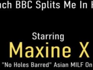 Selebriti splits&quest; melihat maxine x mendapatkan koyak dalam separuh oleh yang besar-besaran besar cock&excl;